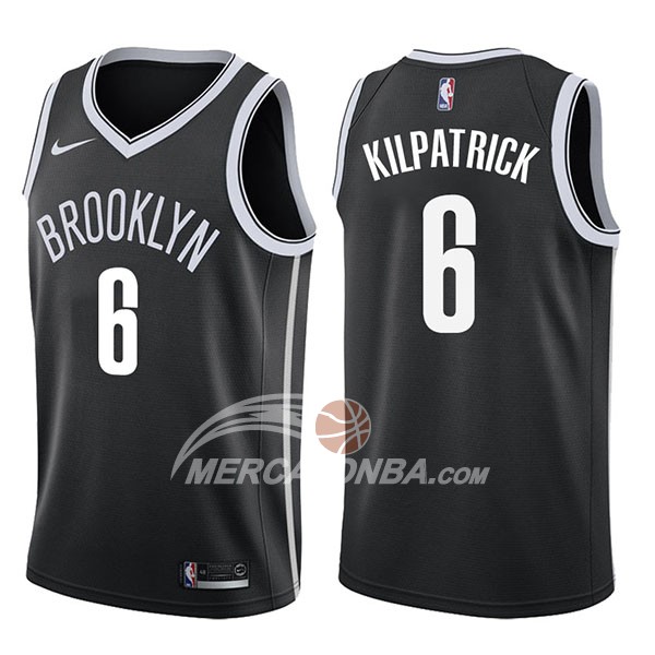 Maglia NBA Brooklyn Nets Sean Kilpatrick Icon 2017-18 Nero
